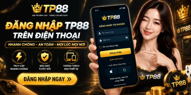 Đăng Nhập TP88 Trên Điện Thoại