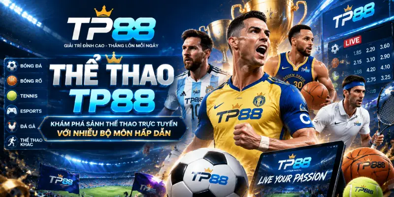 Thể Thao TP88 – Khám Phá Sảnh Thể Thao Trực Tuyến Với Nhiều Bộ Môn Hấp Dẫn