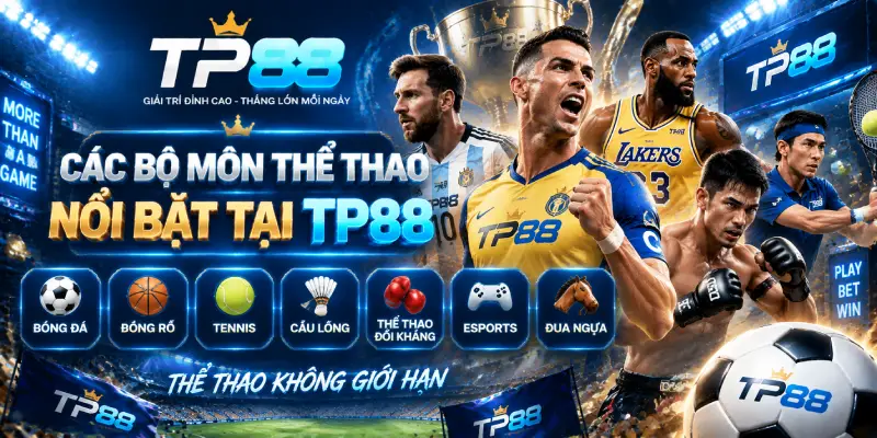 Các Bộ Môn Thể Thao Nổi Bật Tại TP88